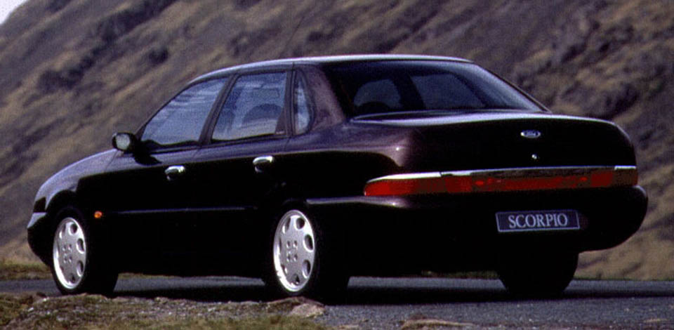 Ford Scorpio Mark II вид сзади седан второго поколения выпуска с 1994 по 1998 год