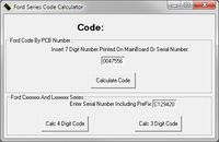 Программа-калькулятор кодов магнитол Форд