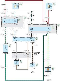 Схема 8б. Система охлаждения
