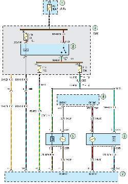 Схема 2а. Система управления двигателем