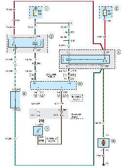 Схема 18г. Система кондиционирования воздуха
