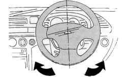 Установка рулевого колеса в положение, соответствующее прямолинейному движению автомобиля