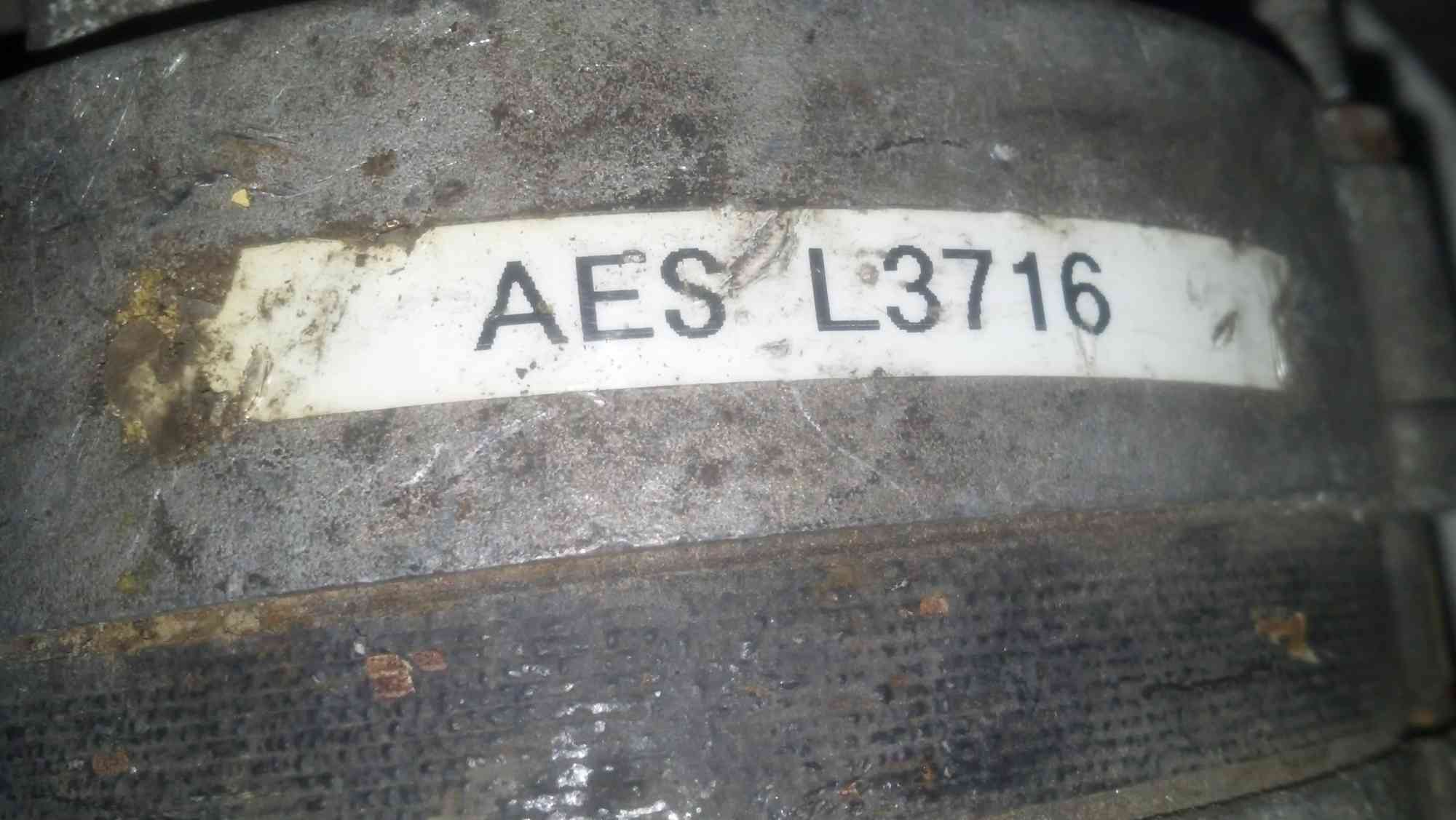 Генератор AES l3716 наклейка